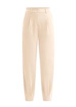 Calça PRETTYGARDEN 2025 Cintura Alta Comprimento Tornozelo Bege M Calça PRETTYGARDEN 2025 Cintura Alta Comprimento Tornozelo Bege M