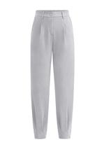 Calça PRETTYGARDEN 2025 Cintura Alta Comprimento Tornozelo Cinza P Calça PRETTYGARDEN 2025 Cintura Alta Comprimento Tornozelo Cinza P