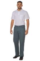 Calça Profissional Operacional Masculina Brim Cós Meio Elástico