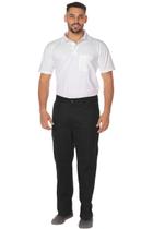 Calça Profissional Operacional Masculina Brim Cós Meio Elástico
