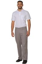 Calça Profissional Operacional Masculina Brim Cós Meio Elástico