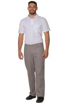 Calça Profissional Operacional Masculina Brim Cós Meio Elástico