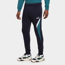 Calça Puma Ess Block Sweatpants Masculina Calça Puma Ess Block Sweatpants Masculina