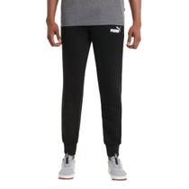 Calça Puma Ess Logo Masculina - Preto