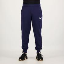 Calça Puma ESS Logo TR CL II Marinho