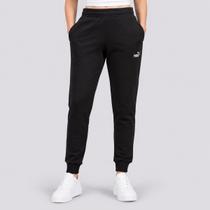 Calça Puma Ess No.1 Logo Sweatpants CL Feminino Preta Calça Puma Ess No.1 Logo Sweatpants CL Feminino Preta