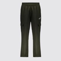 Calça Puma ESS No. 1 Logo Woven Cargo Verde