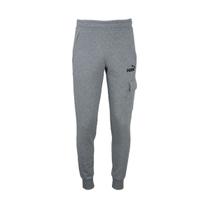 Calça Puma Essentials Cargo Masculina - Cinza