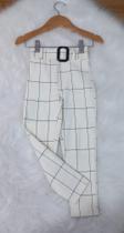 Calça quadriculada