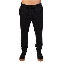 Calça Quiksilver Moletom Stepoff Masculina Preto Calça Quiksilver Moletom Stepoff Masculina Preto