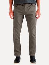 Calça Reserva Jeans Masculina Skinny Color Five Pockets Fuligem Cinza Escuro