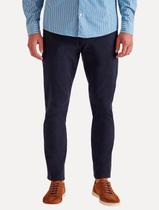 Calça Reserva Masculina de Sarja Casual Iron Azul Marinho Calça Reserva Masculina de Sarja Casual Iron Azul Marinho