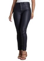 Calça Resinada Sawary Cigarrete - 283080 - Pretabr 40 Calça Resinada Sawary Cigarrete - 283080 - Pretabr 40