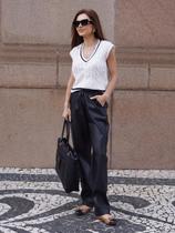 Calça Reta Autentique Feminina PRETO Calça Reta Autentique Feminina PRETO