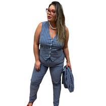 Calça reta classica com bolso - Fran