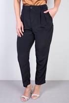Calça reta feminina alfaiataria 51178
