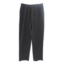 Calça reta moletom masc m26608 b+ preta m