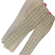 Calça Reta Xadrez Calça Reta Xadrez