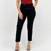 Calça Reverso Jogging em Sarja Feminina
