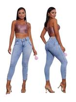 Calça Ri19 Jeans Pulp Crop Modela Bumbum Feminina - 76376
