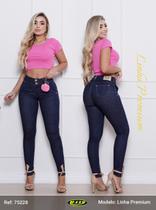 Calça Ri19 Jeans Sal Pulp Feminina - 75228 Calça Ri19 Jeans Sal Pulp Feminina - 75228