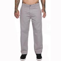Calça RVCA The Weekend Chino Hide SM25 Masculina Cinza Calça RVCA The Weekend Chino Hide SM25 Masculina Cinza