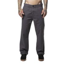Calça RVCA The Weekend Chino WT24 Masculina Cinza Calça RVCA The Weekend Chino WT24 Masculina Cinza