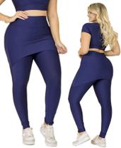 Calça Saia Legging Fitness Moda Evangélica Academia The Start Suplex Treino Calça Saia Legging Fitness Moda Evangélica Academia The Start Suplex Treino