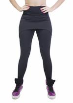 Calça saia Tapa Bumbum Cintura Alta Fitness calça legguing suplex liso