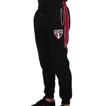 Calça São Paulo Moletom Recortes - Masculino