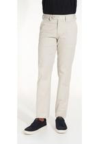 Calça Sarja Alfaiataria Slim Barezy Off-White