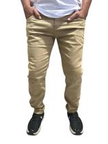 Calça sarja basica jeans masculina c/elastano diversas cores a pronta entrega