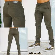 Calça sarja bolso faca