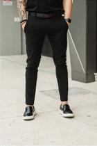 Calça Sarja Chino Preto