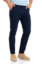 Calça Sarja Chino Slim Premium Arrow - Azul Marinho Calça Sarja Chino Slim Premium Arrow - Azul Marinho