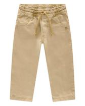Calça Sarja Elastano Forrada Onda Marinha Baby Bebê 1009685 Calça Sarja Elastano Forrada Onda Marinha Baby Bebê 1009685