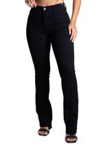 Calça sarja feminina flare - 264080