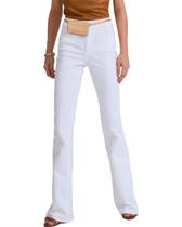 Calça Sarja Flare Off Shell Sommer
