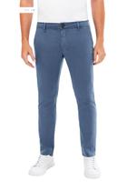 Calça Sarja Hangar 33 Slim Chino Azul Seed