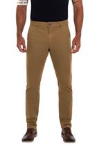 Calça Sarja Hangar 33 Slim Chino Marrom