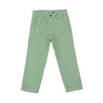 Calça Sarja Infanto Juvenil Masculina Carinhoso Verde Chino 100010