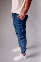 Calça Sarja Jeans Jogger Masculina
