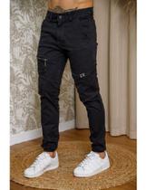 Calça Sarja Jogger Cargo Masculina Revanche Calça Sarja Jogger Cargo Masculina Revanche