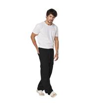 Calça Sarja Masculina Casual Reta Cargo Max Denim 11895 Preto