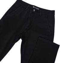 Calça Sarja Masculina Corte Alfaiataria Algodão com Elastano 52 Ao 56 Jamer