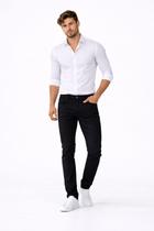 Calça Sarja Masculina Elastano Fino 38 Ao 48 Esporte Social Calça Sarja Masculina Elastano Fino 38 Ao 48 Esporte Social