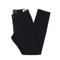 Calça Sarja Masculina Lado Avesso Marcello Slim Preta - LH23850E Calça Sarja Masculina Lado Avesso Marcello Slim Preta - LH23850E
