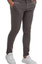 Calça Sarja Masculina Ogochi Slim Essencial Color 0019 Calça Sarja Masculina Ogochi Slim Essencial Color 0019