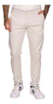 Calça Sarja Masculina Reta Esporte Slim Algodão 9455