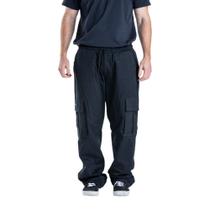Calça Sarja Pack Hocks Cargo Preta Calça Sarja Pack Hocks Cargo Preta